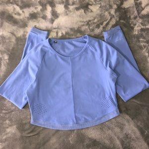 Whitney Simmons V1 Long Sleeve Crop Top